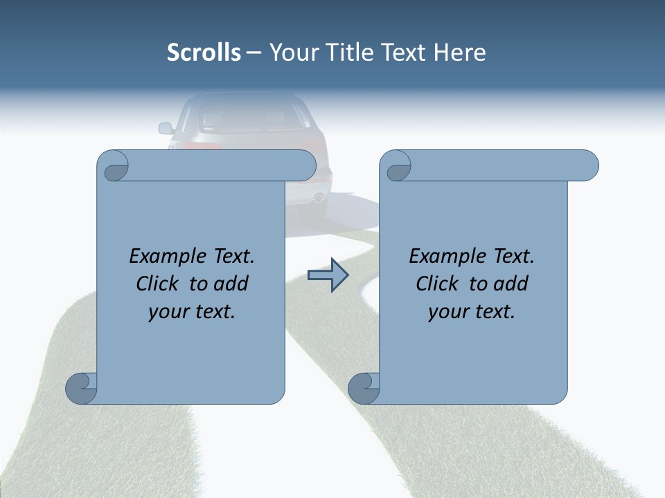 Renewable Natural Motor PowerPoint Template