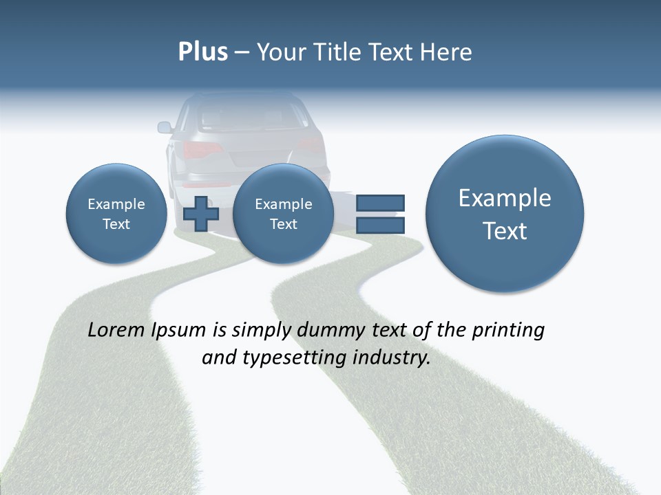 Renewable Natural Motor PowerPoint Template