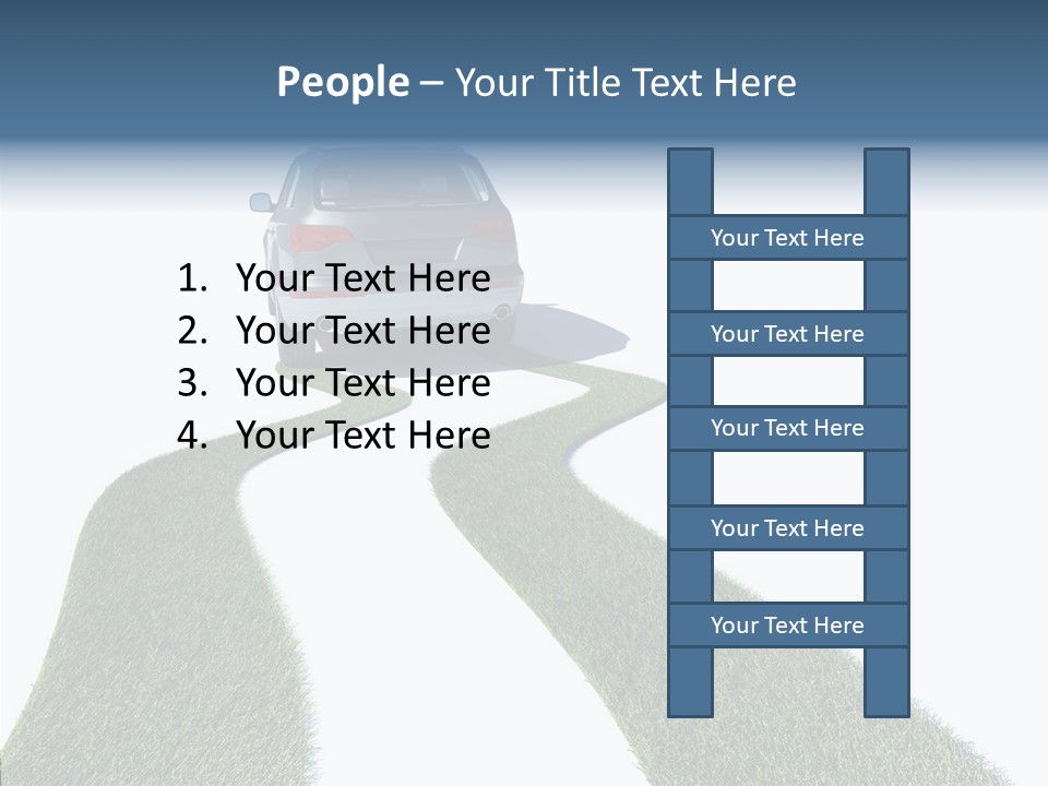 Renewable Natural Motor PowerPoint Template