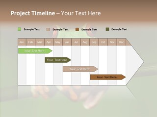 Big Hiding Green PowerPoint Template