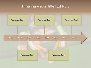 Big Hiding Green PowerPoint Template