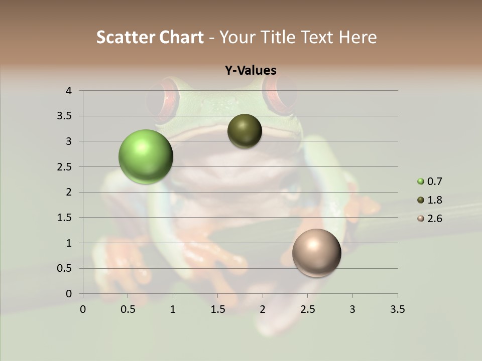 Big Hiding Green PowerPoint Template
