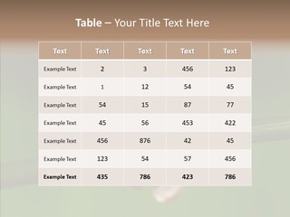 Big Hiding Green PowerPoint Template