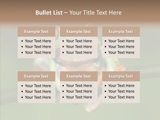Big Hiding Green PowerPoint Template