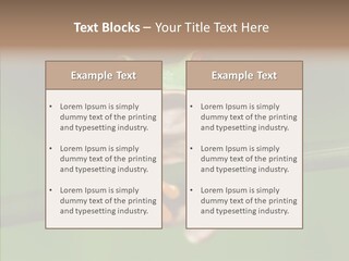 Big Hiding Green PowerPoint Template