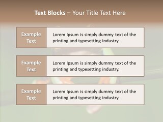 Big Hiding Green PowerPoint Template