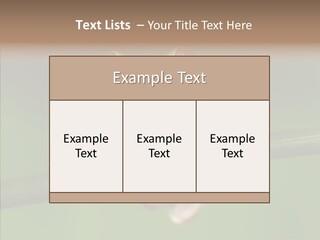 Big Hiding Green PowerPoint Template