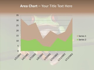Big Hiding Green PowerPoint Template