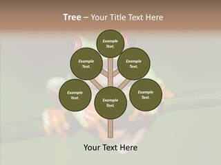 Big Hiding Green PowerPoint Template