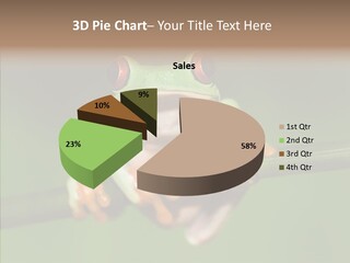 Big Hiding Green PowerPoint Template