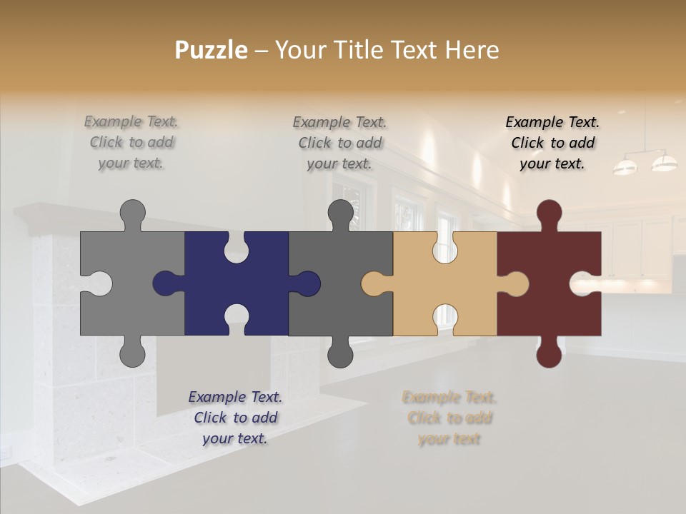 Home Room Appliance PowerPoint Template