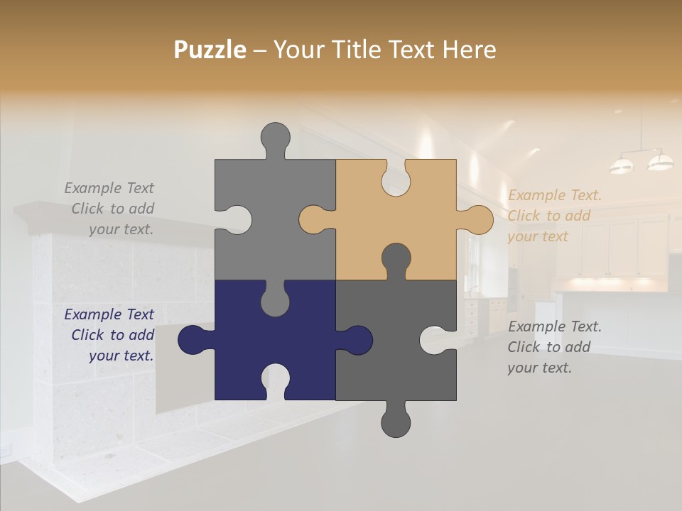Home Room Appliance PowerPoint Template