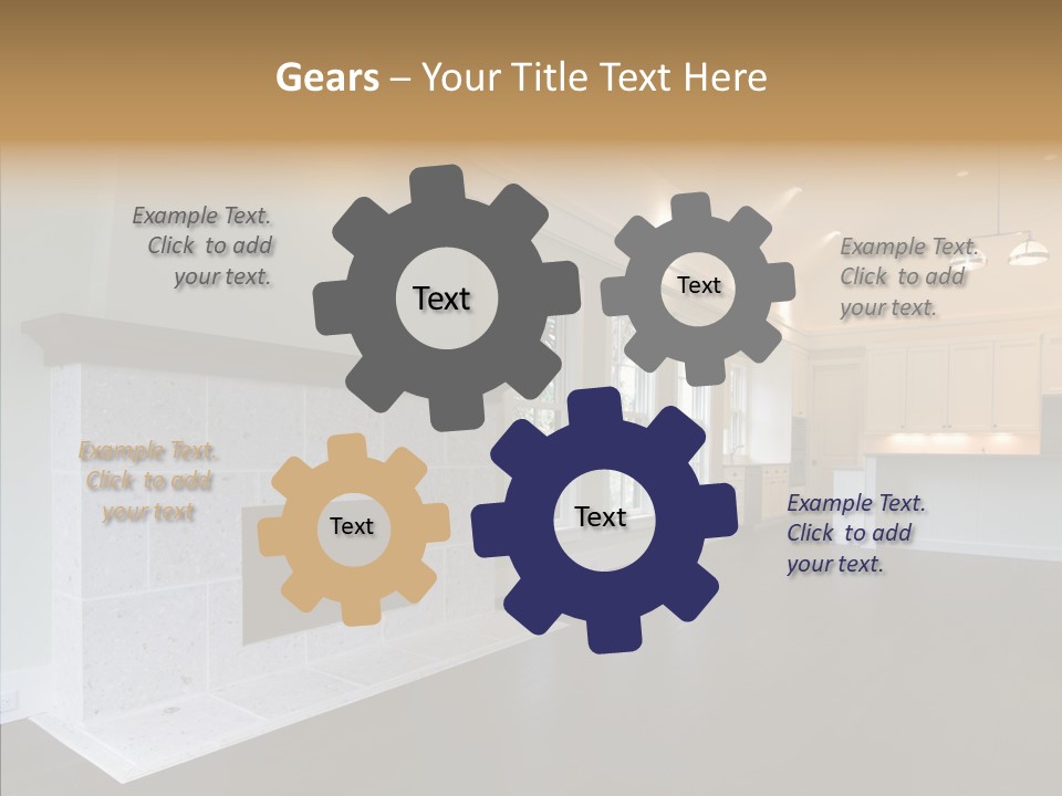 Home Room Appliance PowerPoint Template