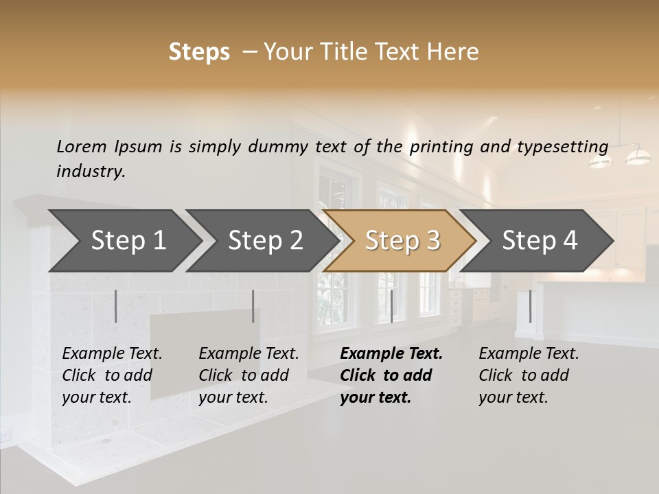 Home Room Appliance PowerPoint Template