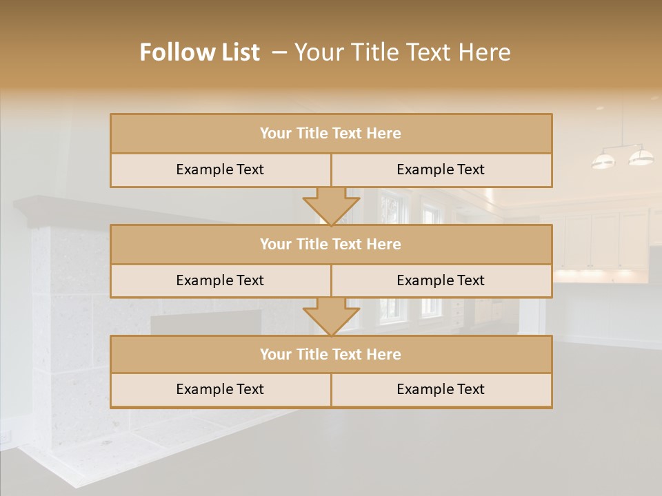 Home Room Appliance PowerPoint Template