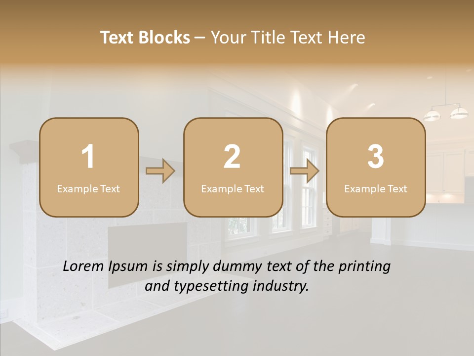 Home Room Appliance PowerPoint Template