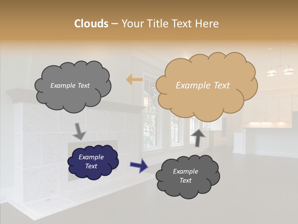 Home Room Appliance PowerPoint Template