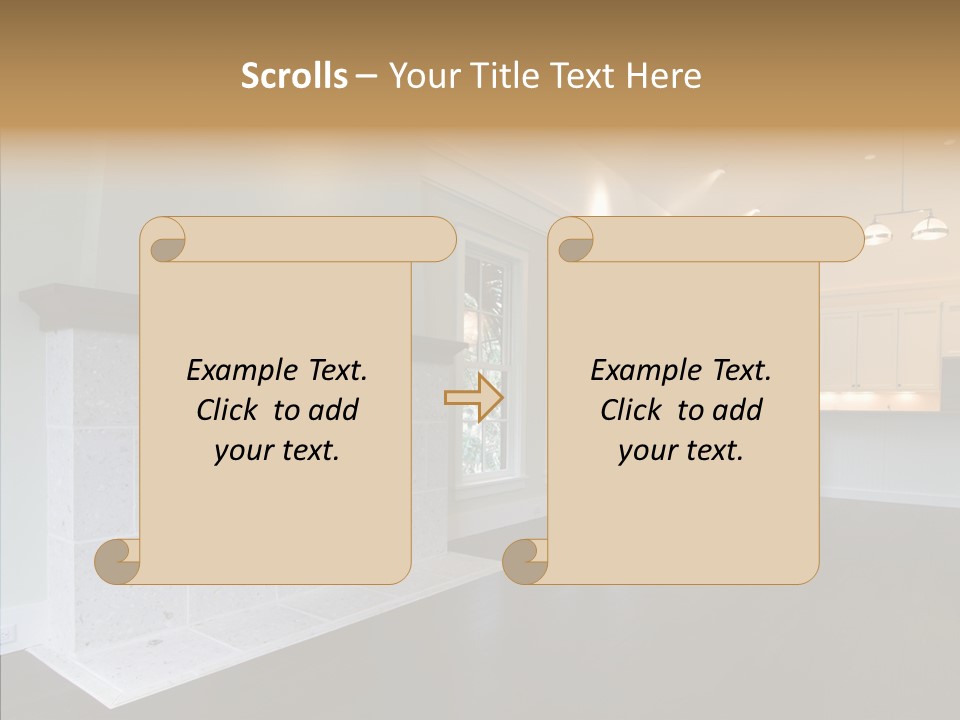 Home Room Appliance PowerPoint Template