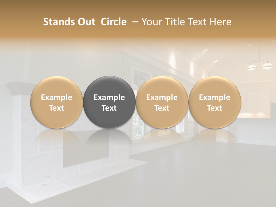 Home Room Appliance PowerPoint Template