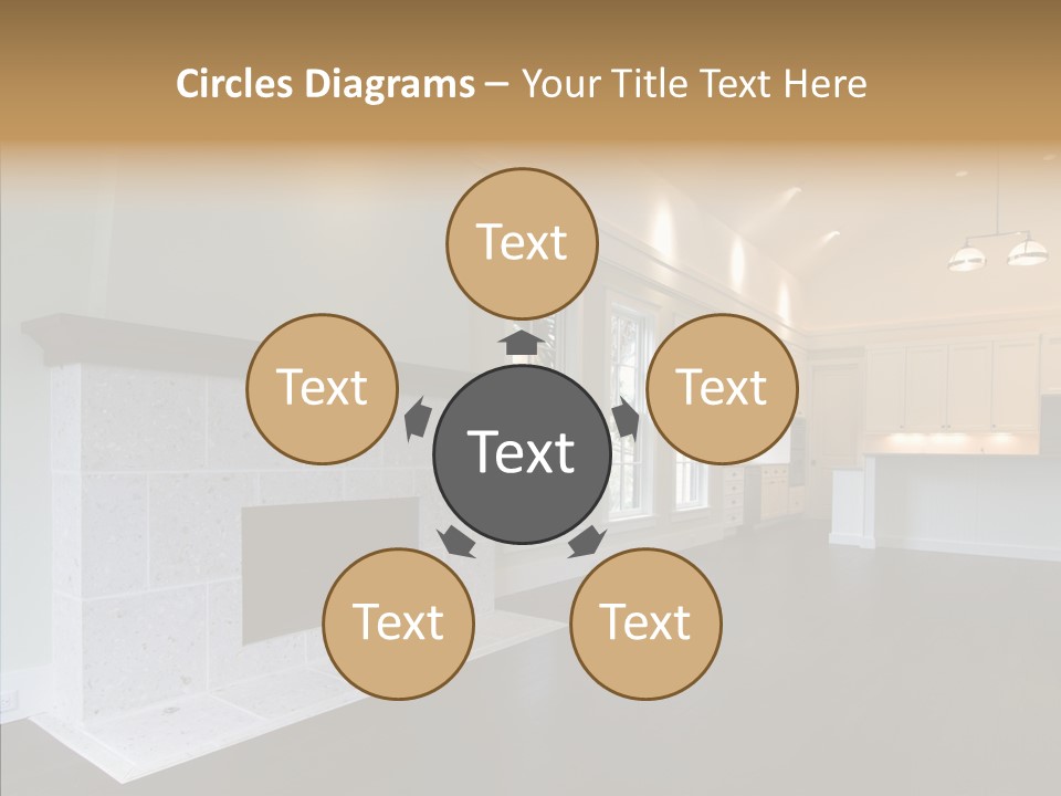 Home Room Appliance PowerPoint Template