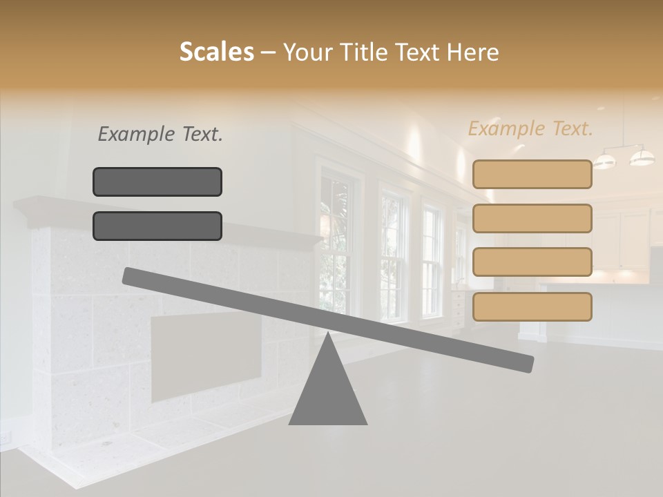 Home Room Appliance PowerPoint Template