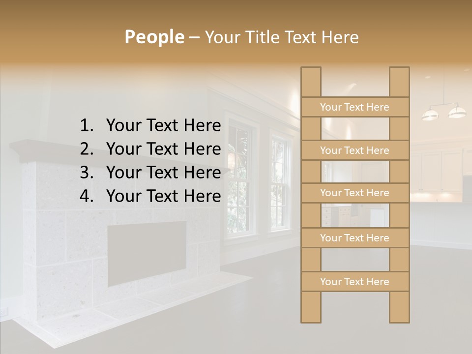 Home Room Appliance PowerPoint Template