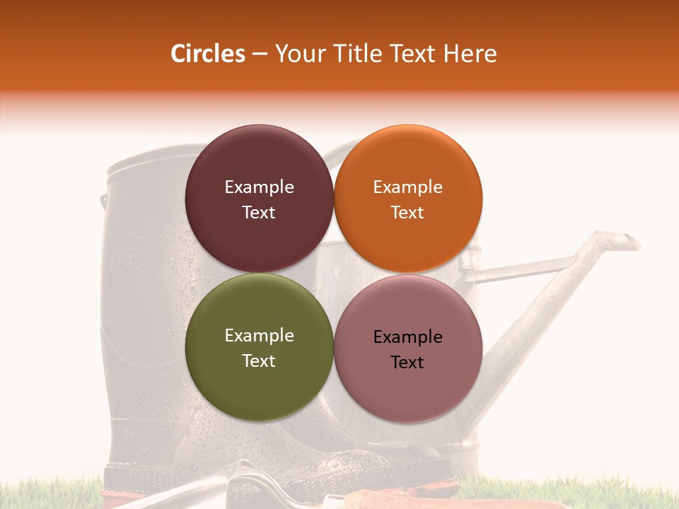 Plant Fake White PowerPoint Template