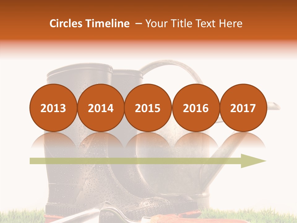 Plant Fake White PowerPoint Template