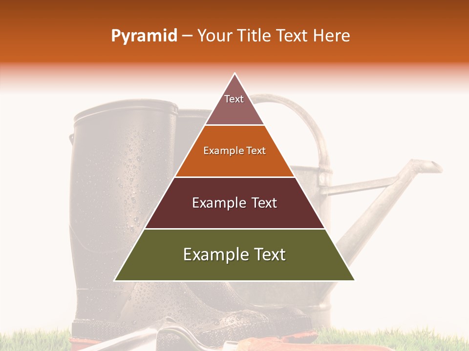 Plant Fake White PowerPoint Template