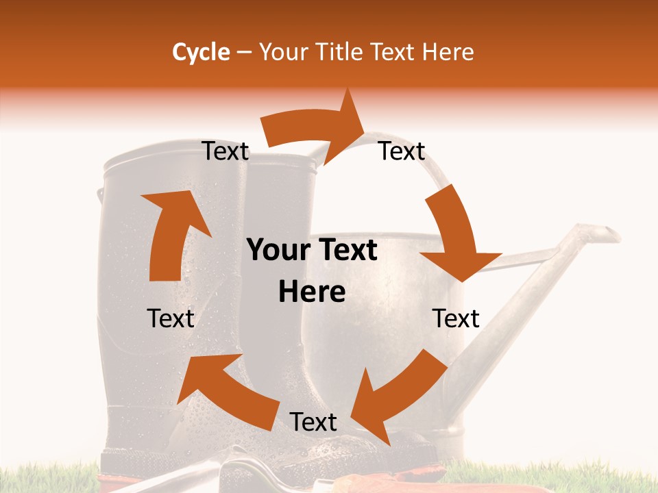 Plant Fake White PowerPoint Template