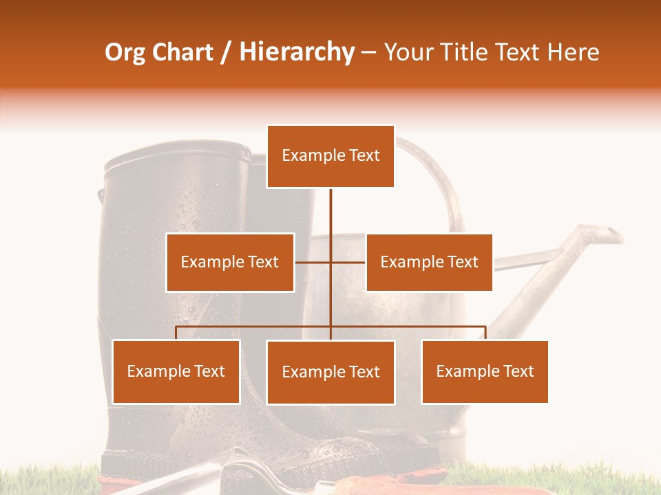 Plant Fake White PowerPoint Template