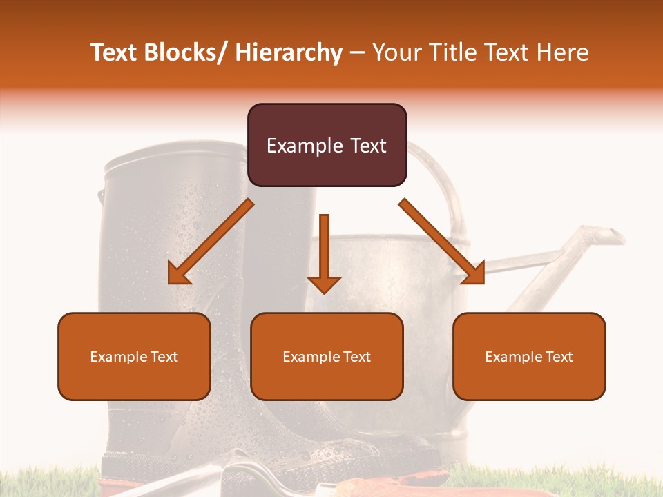 Plant Fake White PowerPoint Template