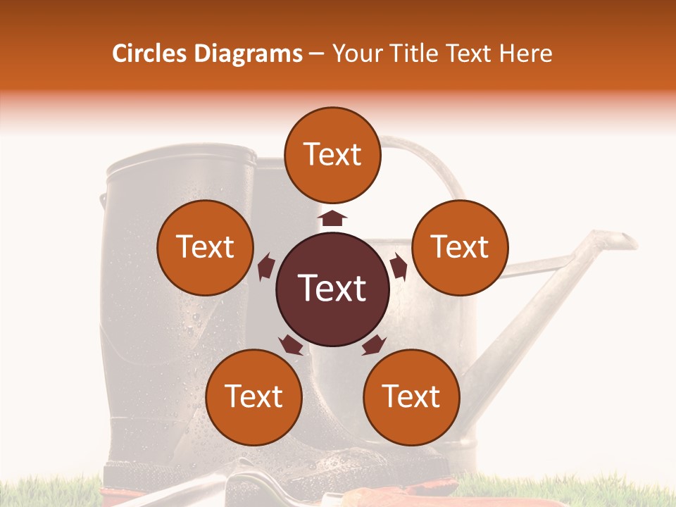 Plant Fake White PowerPoint Template