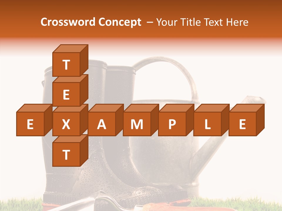 Plant Fake White PowerPoint Template