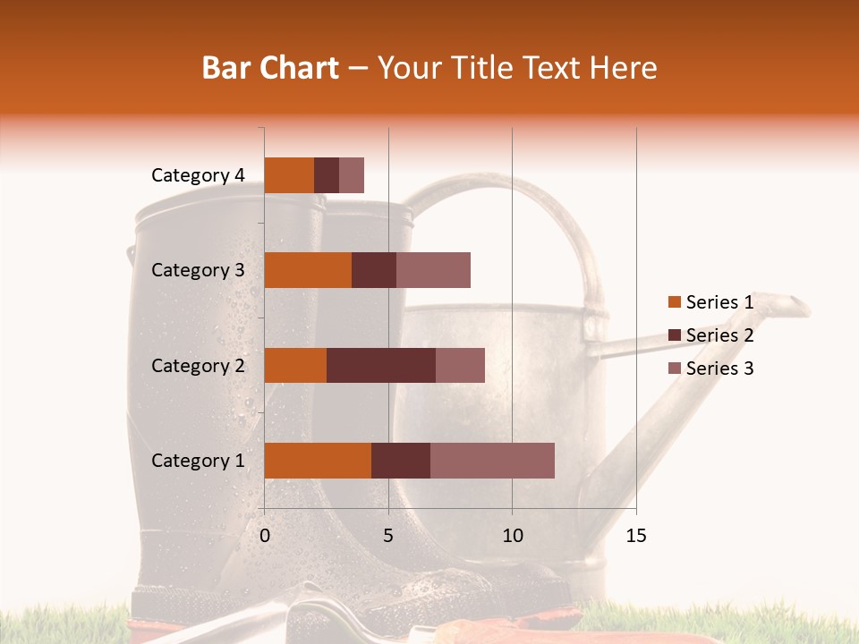 Plant Fake White PowerPoint Template