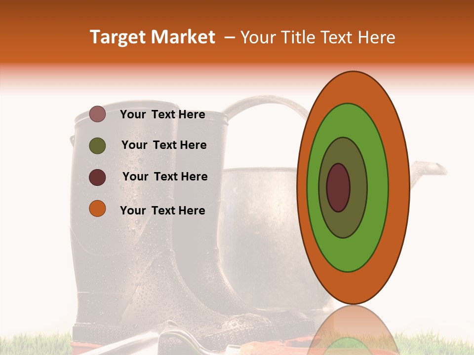 Plant Fake White PowerPoint Template