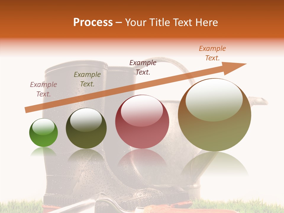 Plant Fake White PowerPoint Template