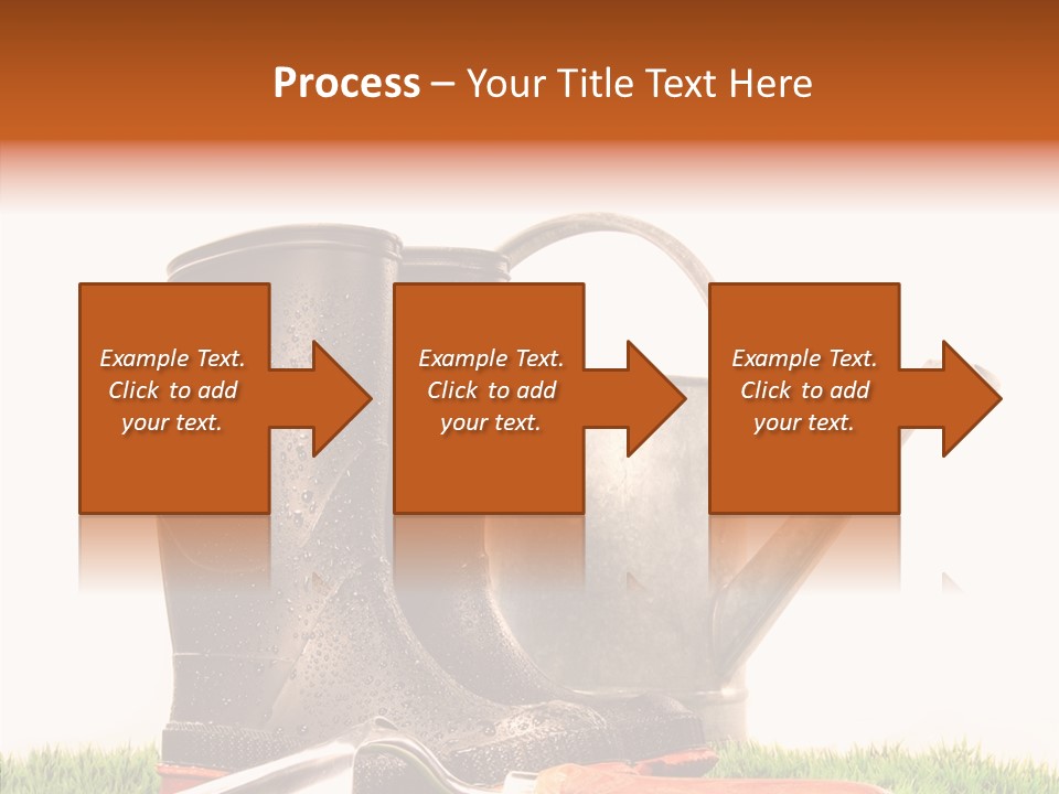 Plant Fake White PowerPoint Template