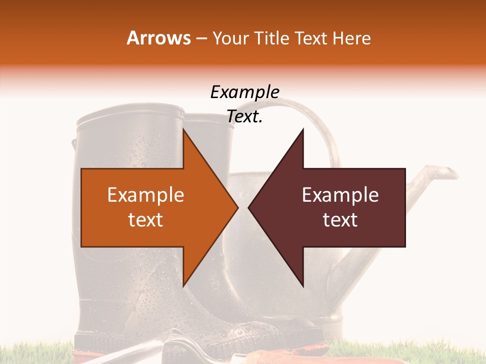 Plant Fake White PowerPoint Template