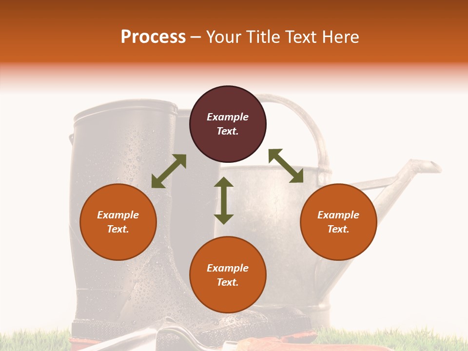 Plant Fake White PowerPoint Template