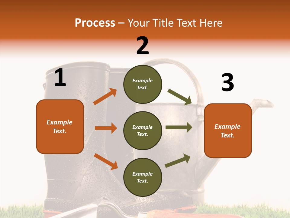 Plant Fake White PowerPoint Template