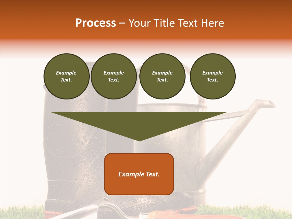 Plant Fake White PowerPoint Template