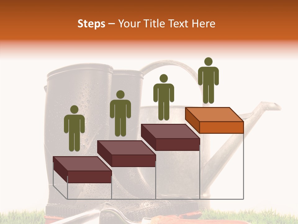 Plant Fake White PowerPoint Template