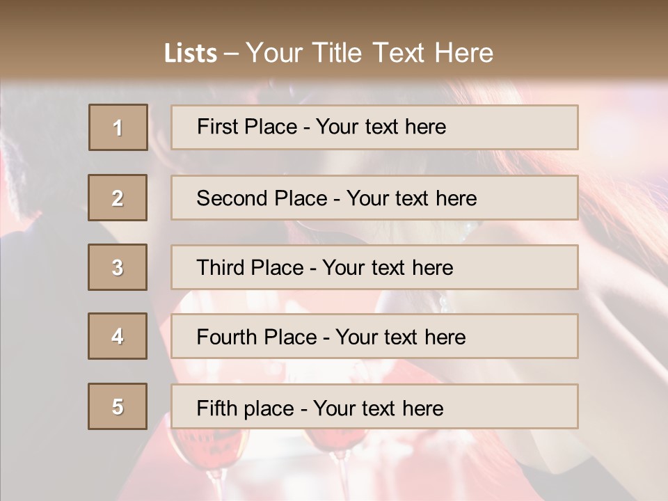 Restaurant Lovers Club PowerPoint Template