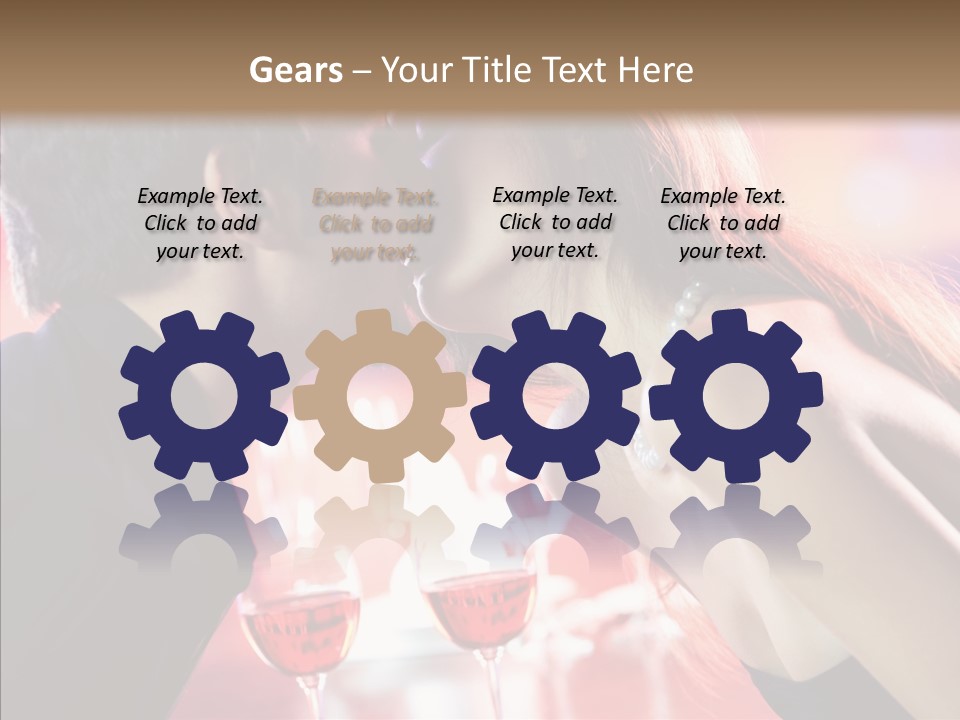 Restaurant Lovers Club PowerPoint Template