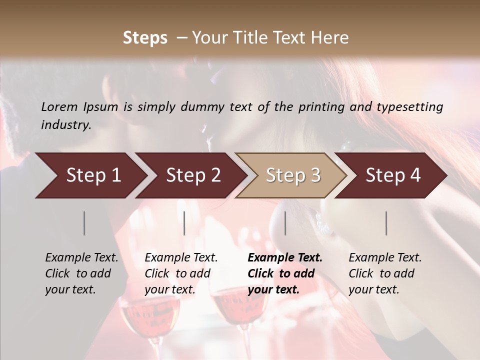 Restaurant Lovers Club PowerPoint Template