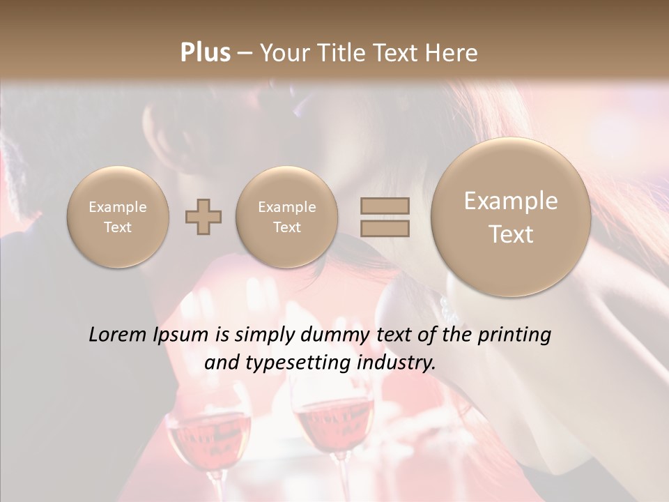 Restaurant Lovers Club PowerPoint Template