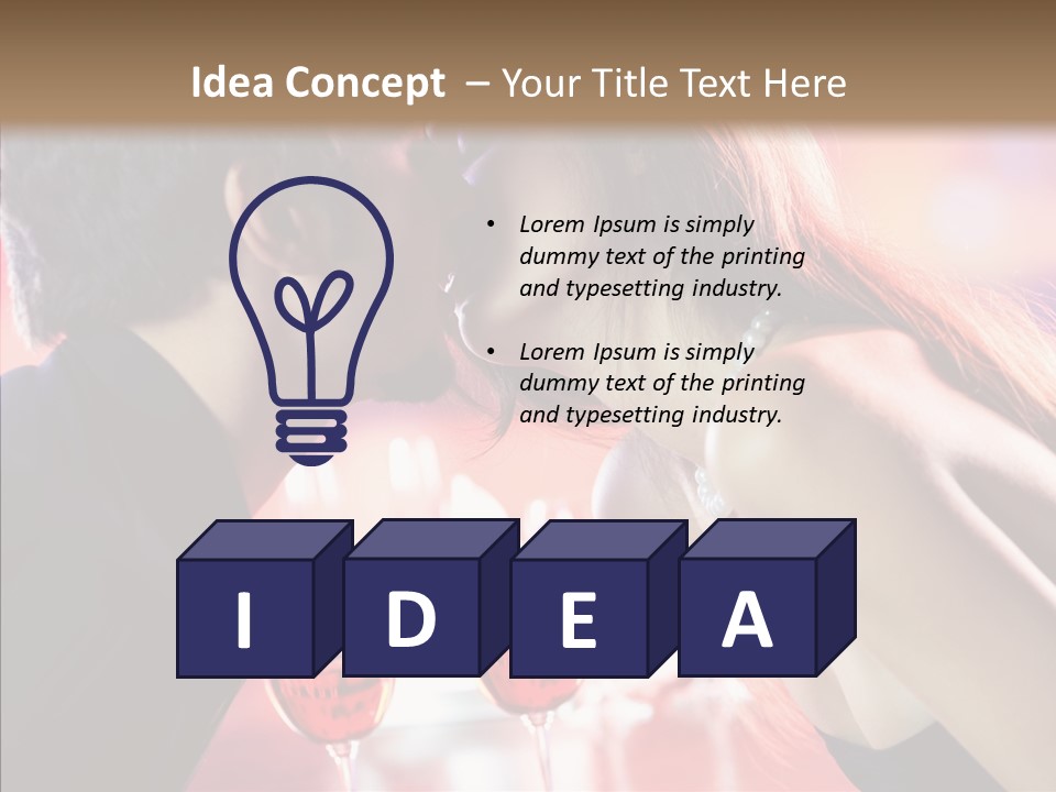 Restaurant Lovers Club PowerPoint Template