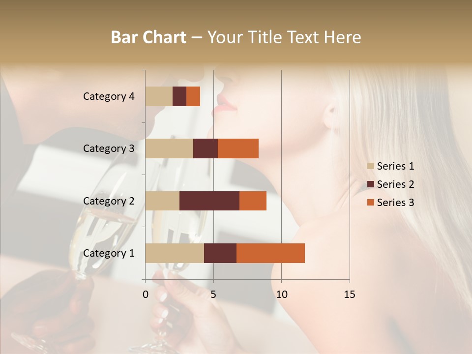 Flirt Woman Man PowerPoint Template