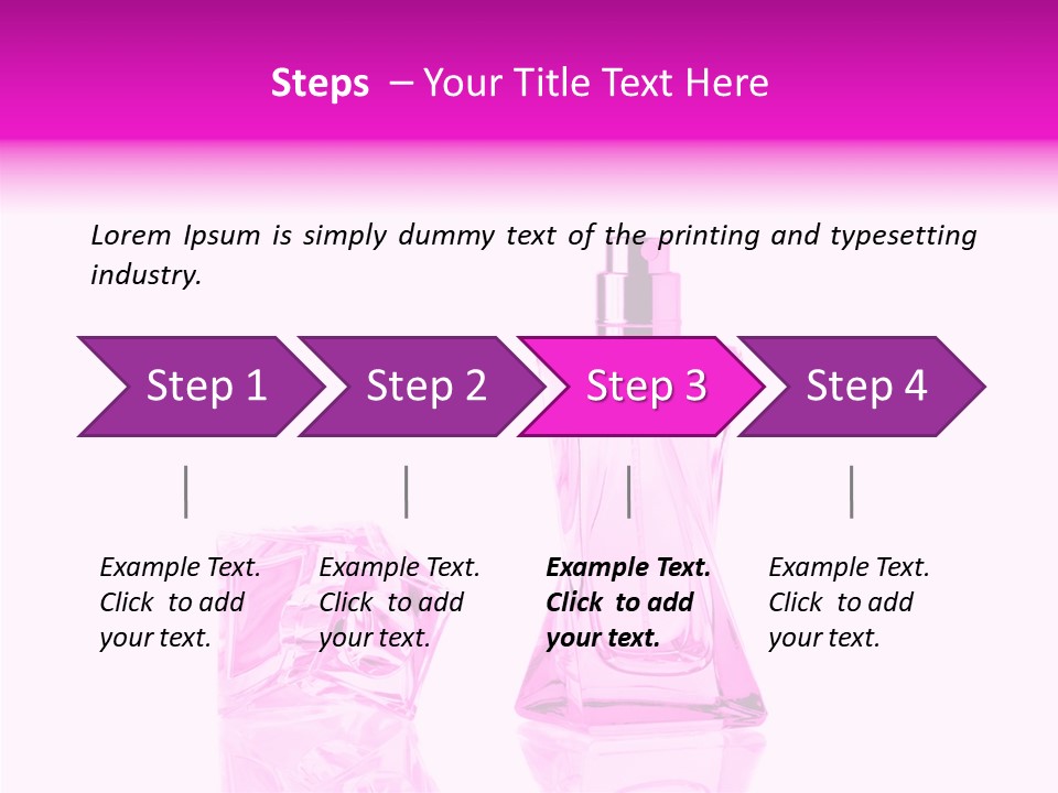 Colored Romantic Elegance PowerPoint Template